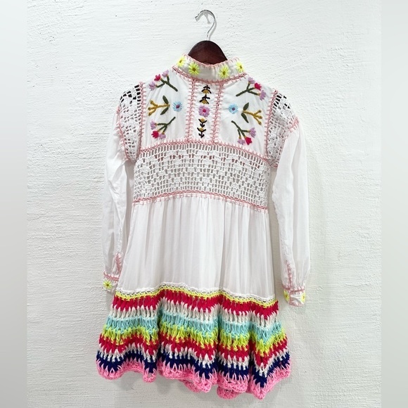 Celia B Crochet Scarlett Dress White - Picture 2 of 6